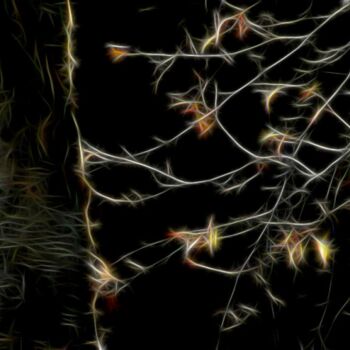 Цифровое искусство под названием "Ветер в лесу..." - Bez.Zvuka, Подлинное произведение искусства, Цифровая живопись