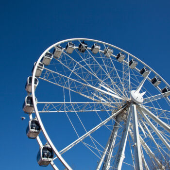 Photography titled "Ferris wheel" by Kim Stone, Original Artwork, Digital Photography