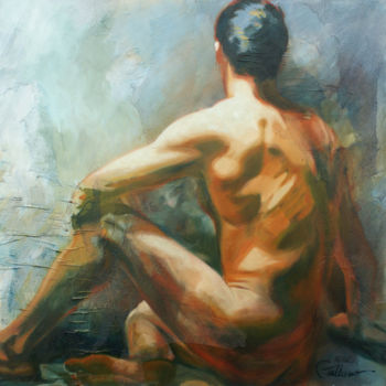 Painting titled "Natural Strength" by Kimberly Aring, Original Artwork, Oil