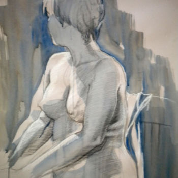 Drawing titled "C-754" by Kimberly Aring, Original Artwork, Charcoal