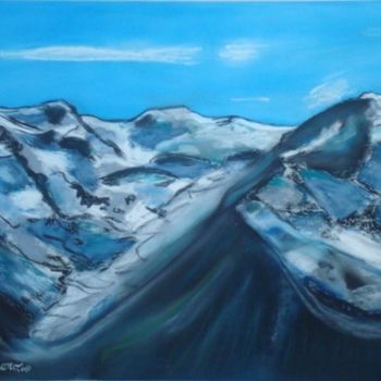 Peinture intitulée "Neve" par Kim Molinero, Œuvre d'art originale, Huile