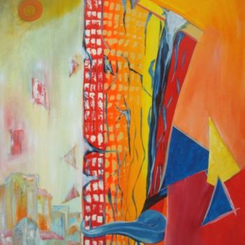 Painting titled "EconoCrisis XII - O…" by Kim Molinero, Original Artwork