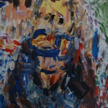 Painting titled "Pattinson en Couleur" by Kim Nawara, Original Artwork, Other