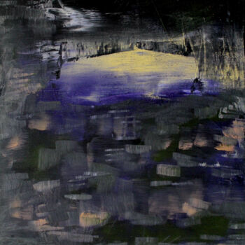Malarstwo zatytułowany „Ophelia's silence-4…” autorstwa Kinga Ogiegło, Oryginalna praca, Olej