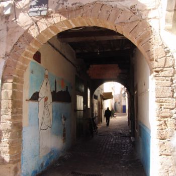 Photography titled "ruelles d essaouira" by Christine Pons, Original Artwork