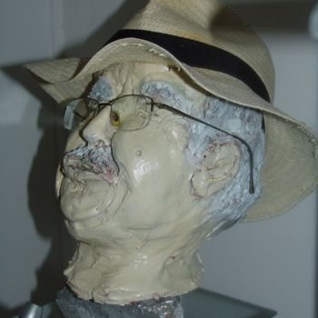 Sculpture titled "PAPA" by Christine Pons, Original Artwork, Other