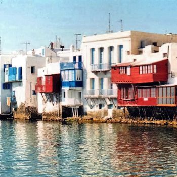 Photography titled "Mykonos" by Christine Pons, Original Artwork