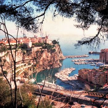 Photography titled "Le palais de Monaco" by Christine Pons, Original Artwork