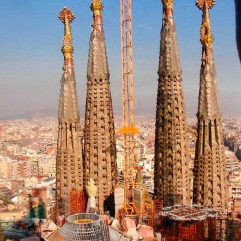 「Sagrada Familia」というタイトルの写真撮影 Christine Ponsによって, オリジナルのアートワーク