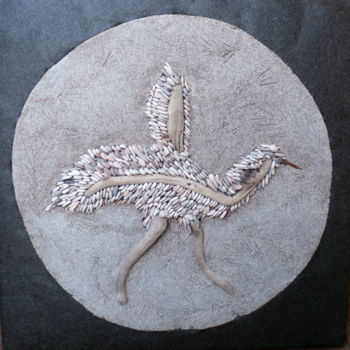 Pintura intitulada "fossile-de-dodo.jpg" por Kire, Obras de arte originais