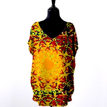 手工艺品 标题为“Sunny” 由Kirlian, 原创艺术品, 女士服装