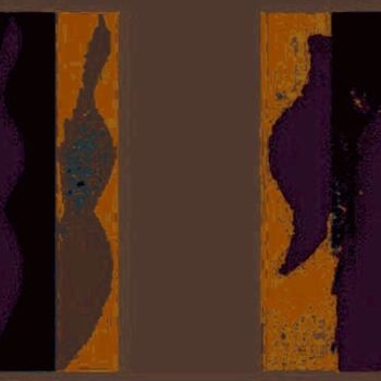 Artes digitais intitulada "Purple d'Or" por Kirlian, Obras de arte originais, Pintura digital