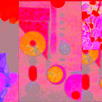 Digitale Kunst mit dem Titel "Cartalia Six" von Kirlian, Original-Kunstwerk, Digitale Malerei