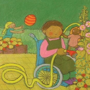 Peinture intitulée "Maladie-Handicap" par Kiro, Œuvre d'art originale