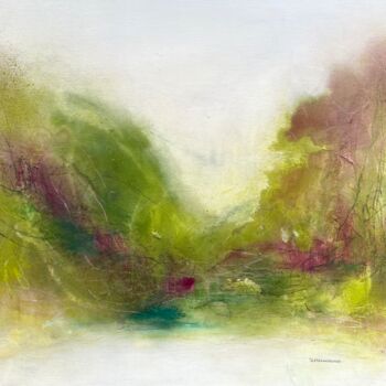 Pittura intitolato "Happy Spring" da Kirsten Schankweiler, Opera d'arte originale, Acrilico