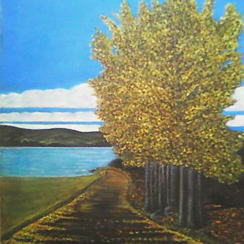 Painting titled "Otoño" by Quisco, Original Artwork
