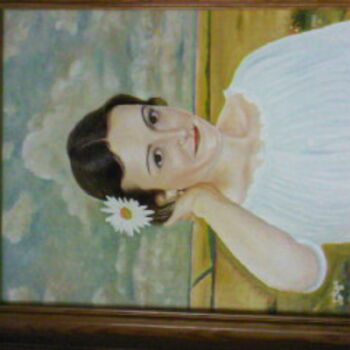 Картина под названием "Татьяна" - Буш, Подлинное произведение искусства