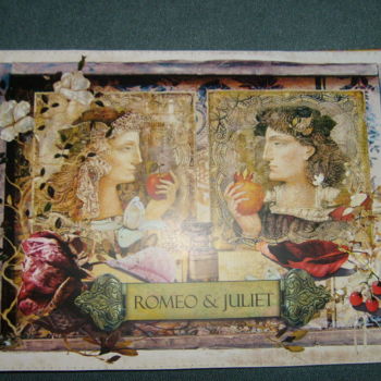 Artcraft titled "Photo album "Romeo…" by Natalia Kislitsa, Original Artwork, Paper & Party Supplies