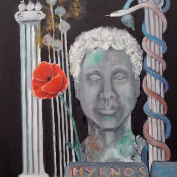 Painting titled "Greek Mythology: th…" by Klazien De Vries, Original Artwork