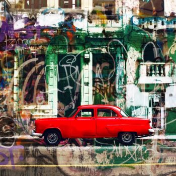 Digital Arts titled "Habana" by Klezmatik, Original Artwork, 2D Digital Work