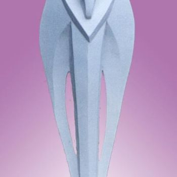 Sculpture titled "Lyutsifer" by Oleg Kliman, Original Artwork