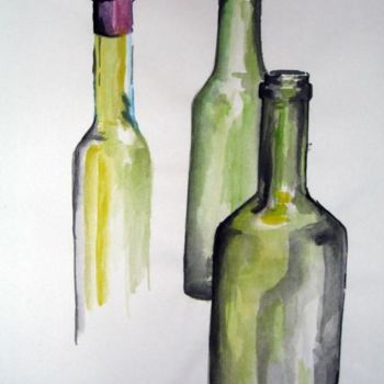 제목이 "Bottles Study"인 미술작품 Kristen Ettensohn로, 원작