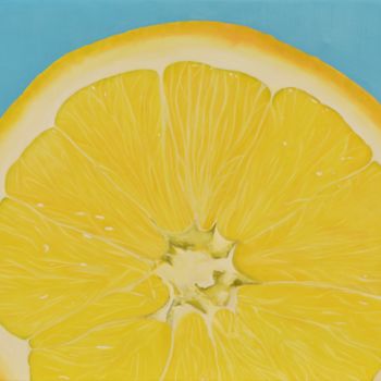 Pintura titulada "citroen-1-ad.jpg" por Kris Nijs, Obra de arte original, Oleo