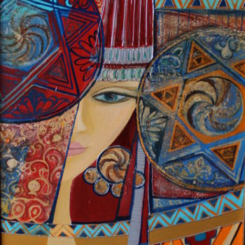 Pintura titulada "Thematic collection…" por Knkush Yesoyan, Obra de arte original, Oleo