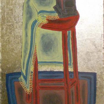 Картина под названием "Натюрморт с кафемол…" - Игорь Кочнов, Подлинное произведение искусства, Масло