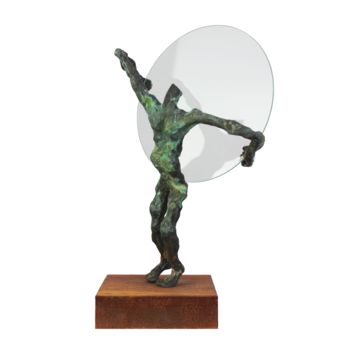 Sculpture intitulée "Tenentes Perfectum" par Tomasz Koclęga, Œuvre d'art originale, Bronze
