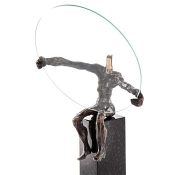 Sculpture intitulée "Tenens magnus perfe…" par Tomasz Koclęga, Œuvre d'art originale, Bronze