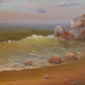 Peinture intitulée "Морской..." par Denis Konotop, Œuvre d'art originale, Huile