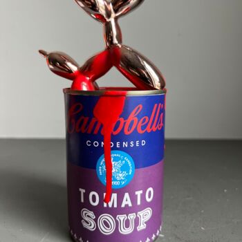 Sculptuur getiteld "Campbell Soup x Bal…" door Koen Betjes, Origineel Kunstwerk, Hars