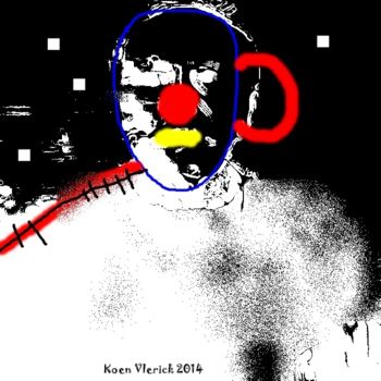 Digitale Kunst mit dem Titel "THE GREAT MAN 6" von Koen Vlerick, Original-Kunstwerk