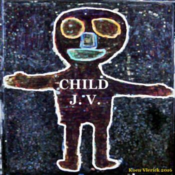 「CHILD J. V.」というタイトルのデジタルアーツ Koen Vlerickによって, オリジナルのアートワーク