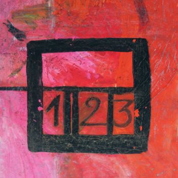 Pintura titulada "1 2 3" por Koen Vlerick, Obra de arte original
