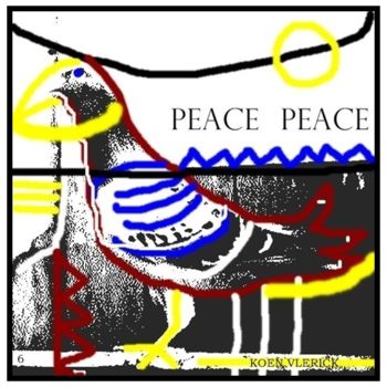 Digital Arts με τίτλο "PEACE 6" από Koen Vlerick, Αυθεντικά έργα τέχνης