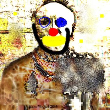 Digitale Kunst getiteld "THE GREAT MAN 2" door Koen Vlerick, Origineel Kunstwerk