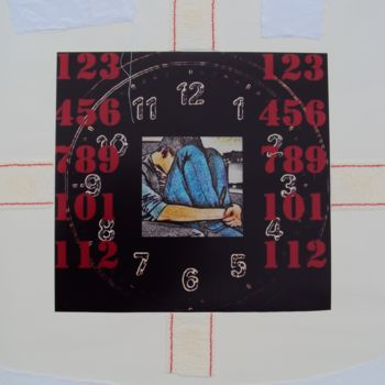 Collages intitulée "TIME AFTER TIME" par Koen Vlerick, Œuvre d'art originale