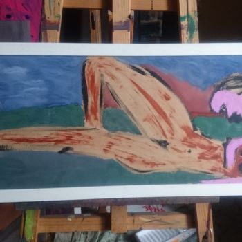 Pintura titulada "Bronsage" por Apollinaire Gbeteglo, Obra de arte original, Acrílico