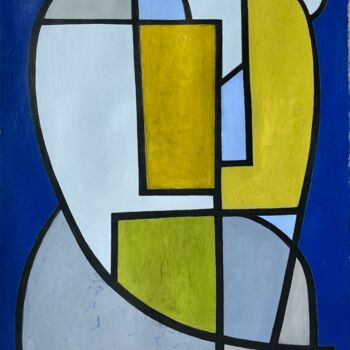 Malerei mit dem Titel "Into the Blue (forg…" von Kerry O. Furlani, Original-Kunstwerk, Acryl