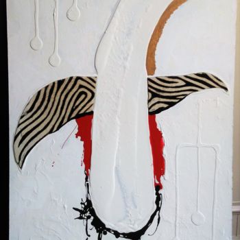 Painting titled "CANTOES" by Kogan, Original Artwork, Acrylic