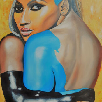 Painting titled "Love yourself" by Kolective Art, Original Artwork, Oil