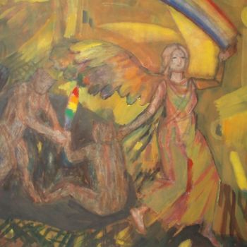 Картина под названием ""Ирида"" - Валентина Егоровна Пахомова, Подлинное произведение искусства