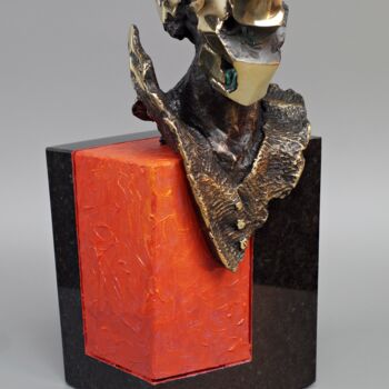 Escultura titulada "BIRMET II" por Konrad Ziolkowski, Obra de arte original, Metales