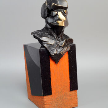 Escultura titulada "HERCYN III" por Konrad Ziolkowski, Obra de arte original, Metales