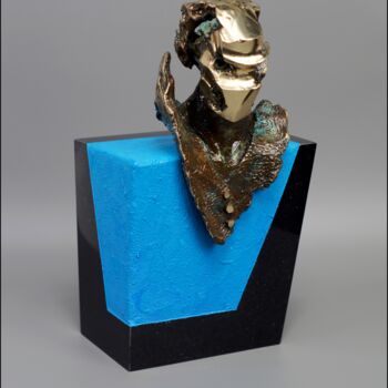 Sculpture titled "BIRMET IV" by Konrad Ziolkowski, Original Artwork, Metals