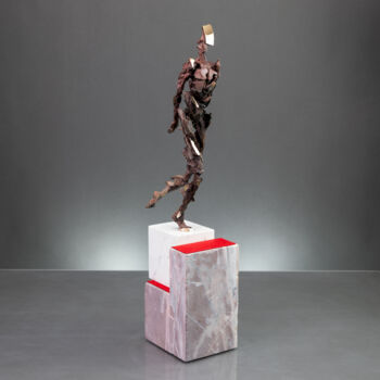 雕塑 标题为“ISET IV” 由Konrad Ziolkowski, 原创艺术品, 青铜