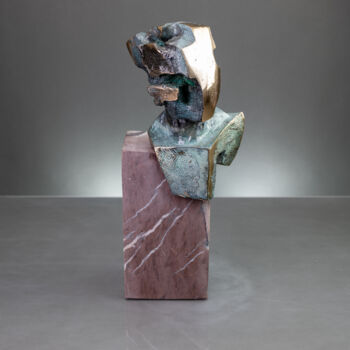 Sculpture intitulée "FLOSIG IV" par Konrad Ziolkowski, Œuvre d'art originale, Bronze