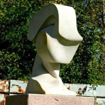 Skulptur mit dem Titel "Hizbox II" von Konrad Ziolkowski, Original-Kunstwerk
